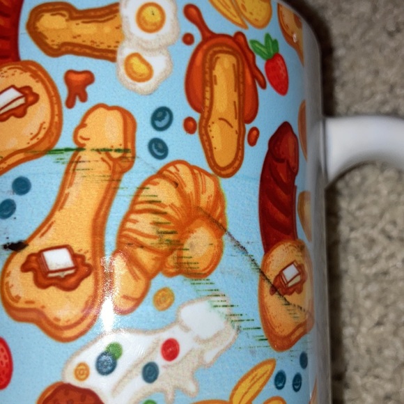 FINAL DROP 🚨NWT Breakfast Boners Adult Mug Phallic Mug - Picture 3 of 4